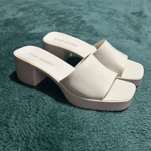 Steve Madden Gellies. Harlin Bone.